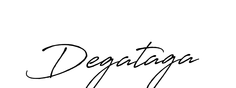 Degataga stylish signature style. Best Handwritten Sign (Antro_Vectra_Bolder) for my name. Handwritten Signature Collection Ideas for my name Degataga. Degataga signature style 7 images and pictures png