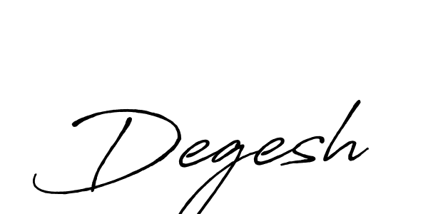 It looks lik you need a new signature style for name Degesh. Design unique handwritten (Antro_Vectra_Bolder) signature with our free signature maker in just a few clicks. Degesh signature style 7 images and pictures png