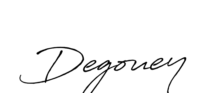 Also You can easily find your signature by using the search form. We will create Degouey name handwritten signature images for you free of cost using Antro_Vectra_Bolder sign style. Degouey signature style 7 images and pictures png