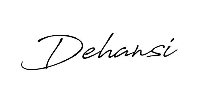 You should practise on your own different ways (Antro_Vectra_Bolder) to write your name (Dehansi) in signature. don't let someone else do it for you. Dehansi signature style 7 images and pictures png