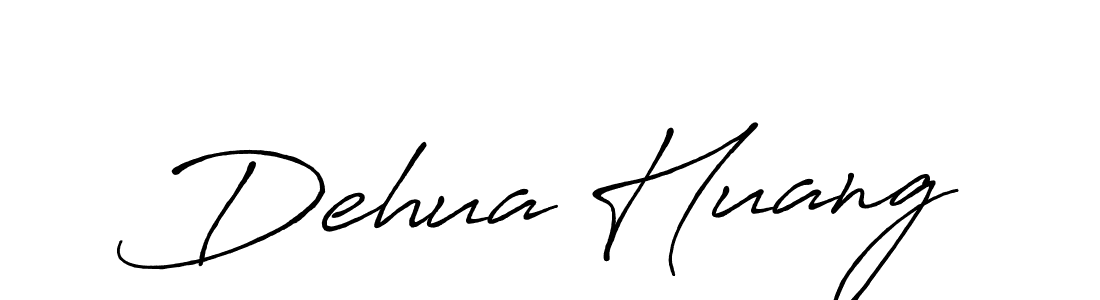Make a short Dehua Huang signature style. Manage your documents anywhere anytime using Antro_Vectra_Bolder. Create and add eSignatures, submit forms, share and send files easily. Dehua Huang signature style 7 images and pictures png