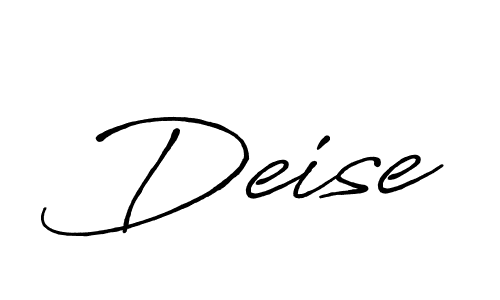 You should practise on your own different ways (Antro_Vectra_Bolder) to write your name (Deise) in signature. don't let someone else do it for you. Deise signature style 7 images and pictures png
