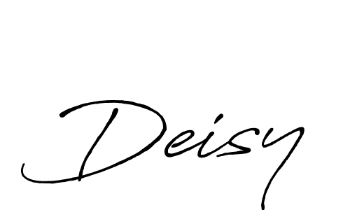 Create a beautiful signature design for name Deisy. With this signature (Antro_Vectra_Bolder) fonts, you can make a handwritten signature for free. Deisy signature style 7 images and pictures png