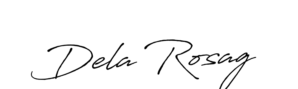 Once you've used our free online signature maker to create your best signature Antro_Vectra_Bolder style, it's time to enjoy all of the benefits that Dela Rosag name signing documents. Dela Rosag signature style 7 images and pictures png