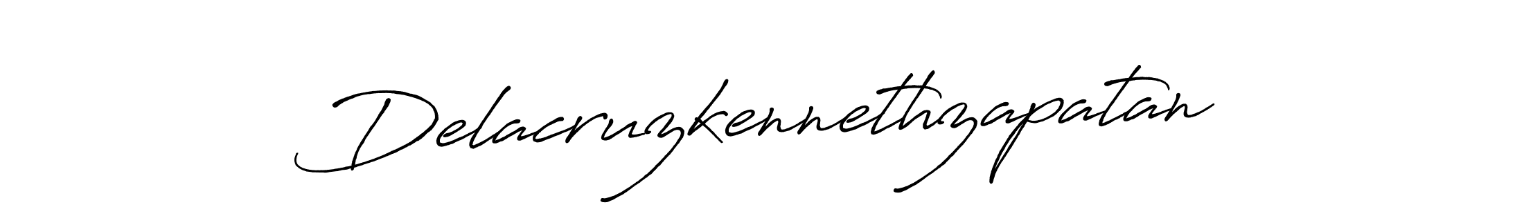 Also we have Delacruzkennethzapatan name is the best signature style. Create professional handwritten signature collection using Antro_Vectra_Bolder autograph style. Delacruzkennethzapatan signature style 7 images and pictures png