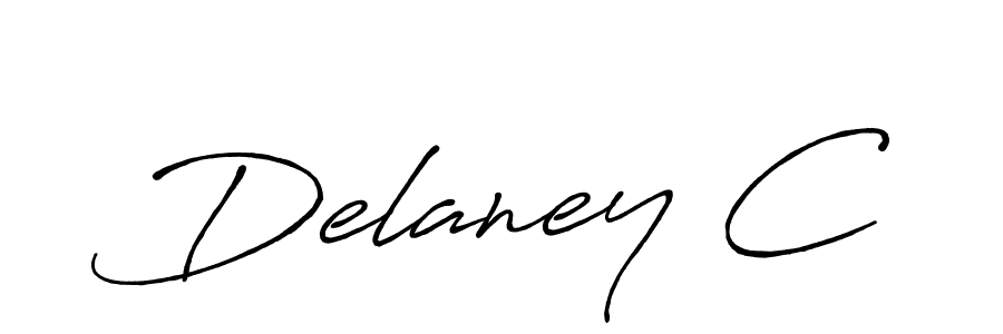 Best and Professional Signature Style for Delaney C. Antro_Vectra_Bolder Best Signature Style Collection. Delaney C signature style 7 images and pictures png
