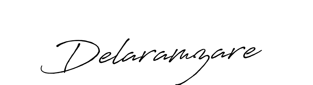 Design your own signature with our free online signature maker. With this signature software, you can create a handwritten (Antro_Vectra_Bolder) signature for name Delaramzare. Delaramzare signature style 7 images and pictures png