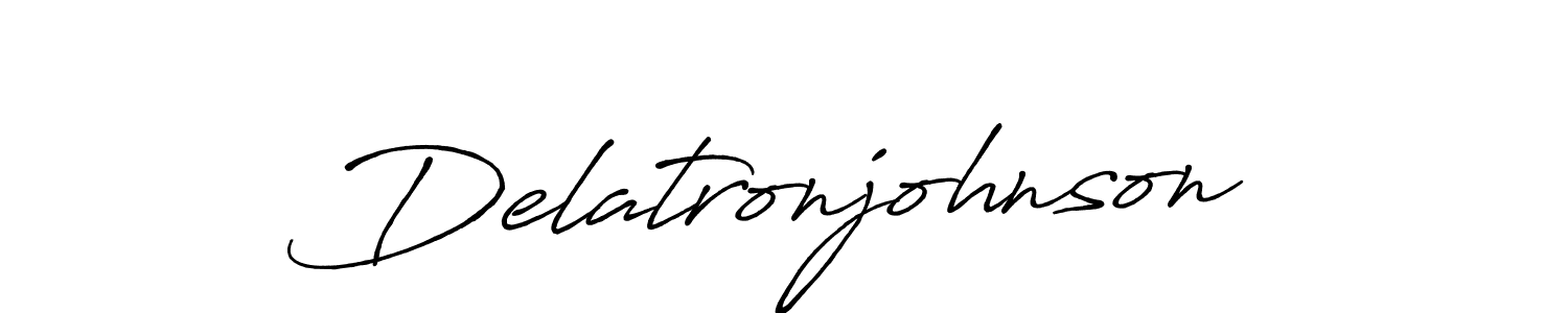 Make a beautiful signature design for name Delatronjohnson. Use this online signature maker to create a handwritten signature for free. Delatronjohnson signature style 7 images and pictures png