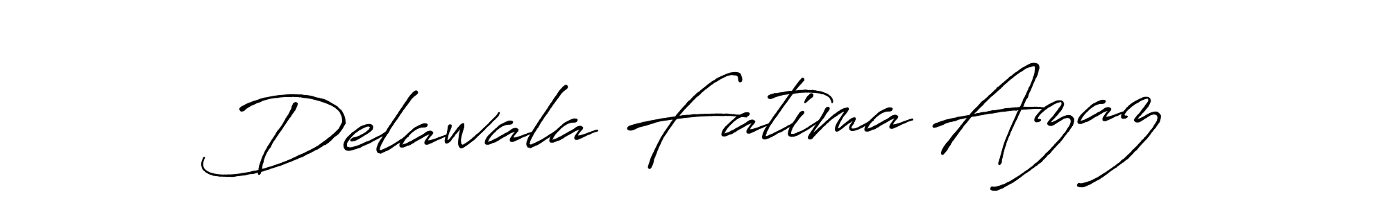 Make a short Delawala Fatima Azaz signature style. Manage your documents anywhere anytime using Antro_Vectra_Bolder. Create and add eSignatures, submit forms, share and send files easily. Delawala Fatima Azaz signature style 7 images and pictures png