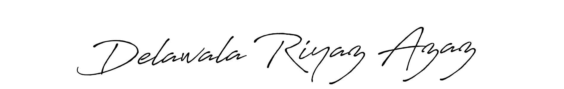 Also we have Delawala Riyaz Azaz name is the best signature style. Create professional handwritten signature collection using Antro_Vectra_Bolder autograph style. Delawala Riyaz Azaz signature style 7 images and pictures png