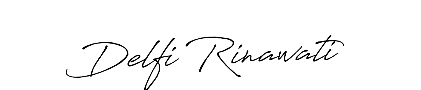 You should practise on your own different ways (Antro_Vectra_Bolder) to write your name (Delfi Rinawati) in signature. don't let someone else do it for you. Delfi Rinawati signature style 7 images and pictures png