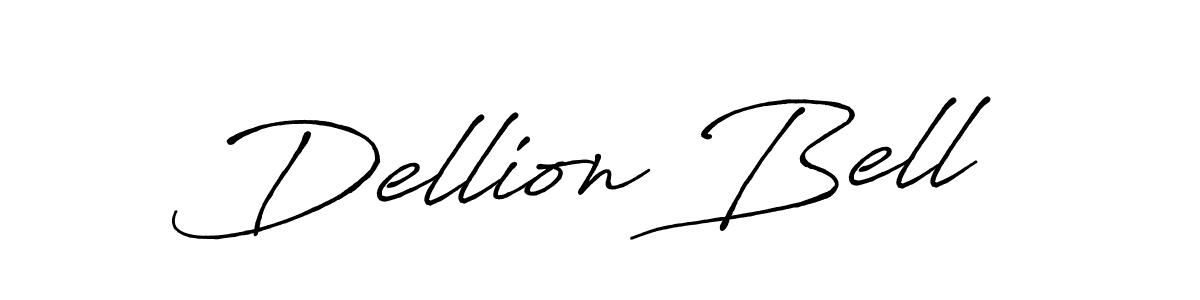 Also You can easily find your signature by using the search form. We will create Dellion Bell name handwritten signature images for you free of cost using Antro_Vectra_Bolder sign style. Dellion Bell signature style 7 images and pictures png