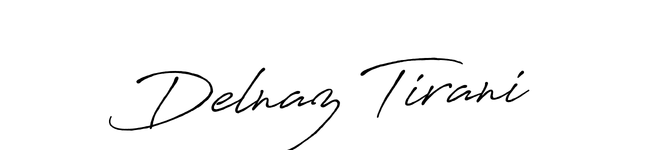 It looks lik you need a new signature style for name Delnaz Tirani. Design unique handwritten (Antro_Vectra_Bolder) signature with our free signature maker in just a few clicks. Delnaz Tirani signature style 7 images and pictures png