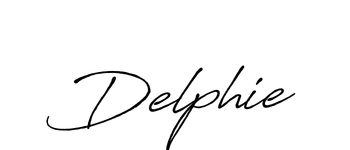 How to make Delphie name signature. Use Antro_Vectra_Bolder style for creating short signs online. This is the latest handwritten sign. Delphie signature style 7 images and pictures png