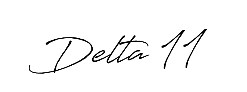 It looks lik you need a new signature style for name Delta 11. Design unique handwritten (Antro_Vectra_Bolder) signature with our free signature maker in just a few clicks. Delta 11 signature style 7 images and pictures png