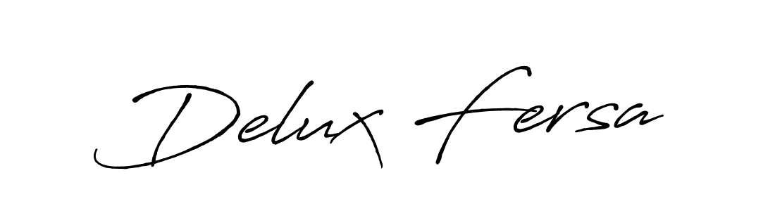 Similarly Antro_Vectra_Bolder is the best handwritten signature design. Signature creator online .You can use it as an online autograph creator for name Delux Fersa. Delux Fersa signature style 7 images and pictures png