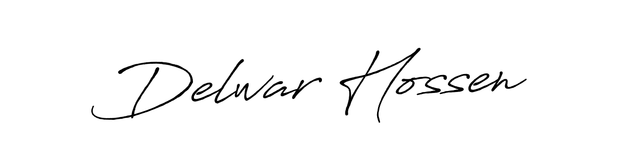 if you are searching for the best signature style for your name Delwar Hossen. so please give up your signature search. here we have designed multiple signature styles  using Antro_Vectra_Bolder. Delwar Hossen signature style 7 images and pictures png