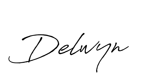 Delwyn stylish signature style. Best Handwritten Sign (Antro_Vectra_Bolder) for my name. Handwritten Signature Collection Ideas for my name Delwyn. Delwyn signature style 7 images and pictures png