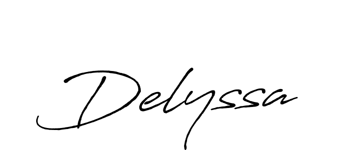 It looks lik you need a new signature style for name Delyssa. Design unique handwritten (Antro_Vectra_Bolder) signature with our free signature maker in just a few clicks. Delyssa signature style 7 images and pictures png