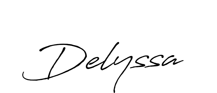 Antro_Vectra_Bolder is a professional signature style that is perfect for those who want to add a touch of class to their signature. It is also a great choice for those who want to make their signature more unique. Get Delyssa name to fancy signature for free. Delyssa signature style 7 images and pictures png