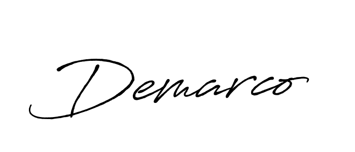 You should practise on your own different ways (Antro_Vectra_Bolder) to write your name (Demarco) in signature. don't let someone else do it for you. Demarco signature style 7 images and pictures png