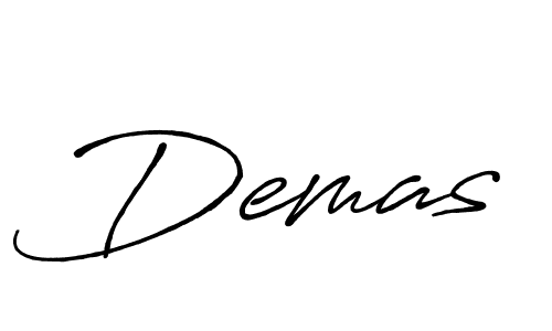 Make a beautiful signature design for name Demas. With this signature (Antro_Vectra_Bolder) style, you can create a handwritten signature for free. Demas signature style 7 images and pictures png