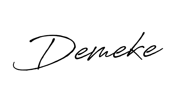 The best way (Antro_Vectra_Bolder) to make a short signature is to pick only two or three words in your name. The name Demeke include a total of six letters. For converting this name. Demeke signature style 7 images and pictures png