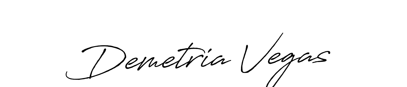 Use a signature maker to create a handwritten signature online. With this signature software, you can design (Antro_Vectra_Bolder) your own signature for name Demetria Vegas. Demetria Vegas signature style 7 images and pictures png