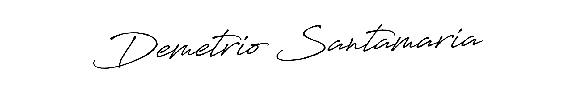 Similarly Antro_Vectra_Bolder is the best handwritten signature design. Signature creator online .You can use it as an online autograph creator for name Demetrio Santamaria. Demetrio Santamaria signature style 7 images and pictures png