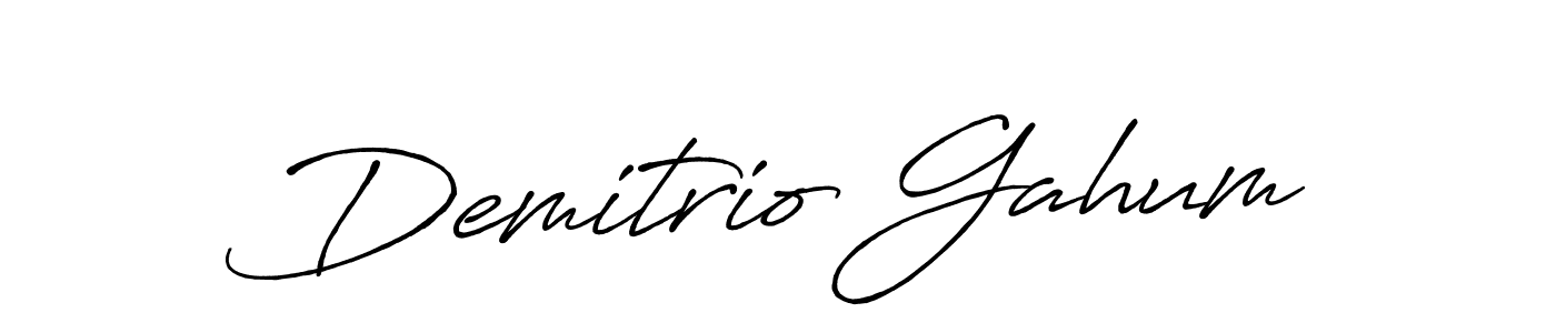 Similarly Antro_Vectra_Bolder is the best handwritten signature design. Signature creator online .You can use it as an online autograph creator for name Demitrio Gahum. Demitrio Gahum signature style 7 images and pictures png