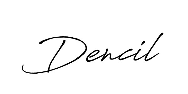 Make a beautiful signature design for name Dencil. Use this online signature maker to create a handwritten signature for free. Dencil signature style 7 images and pictures png