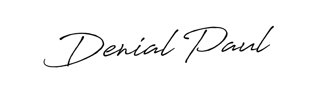 Make a short Denial Paul signature style. Manage your documents anywhere anytime using Antro_Vectra_Bolder. Create and add eSignatures, submit forms, share and send files easily. Denial Paul signature style 7 images and pictures png