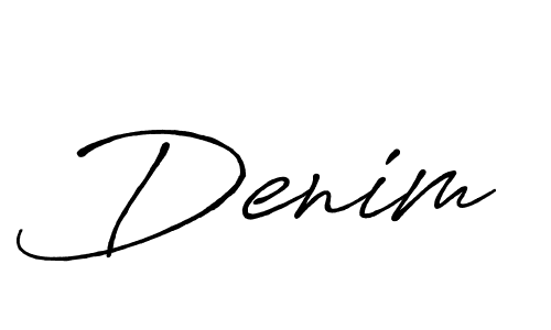 Create a beautiful signature design for name Denim. With this signature (Antro_Vectra_Bolder) fonts, you can make a handwritten signature for free. Denim signature style 7 images and pictures png