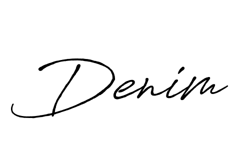 Create a beautiful signature design for name Denim. With this signature (Antro_Vectra_Bolder) fonts, you can make a handwritten signature for free. Denim signature style 7 images and pictures png