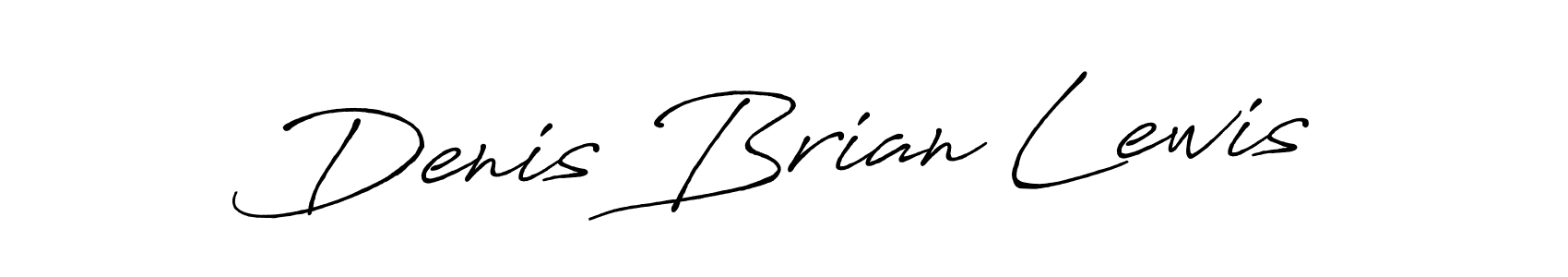 Make a beautiful signature design for name Denis Brian Lewis. Use this online signature maker to create a handwritten signature for free. Denis Brian Lewis signature style 7 images and pictures png