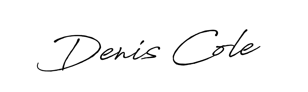 How to make Denis Cole signature? Antro_Vectra_Bolder is a professional autograph style. Create handwritten signature for Denis Cole name. Denis Cole signature style 7 images and pictures png