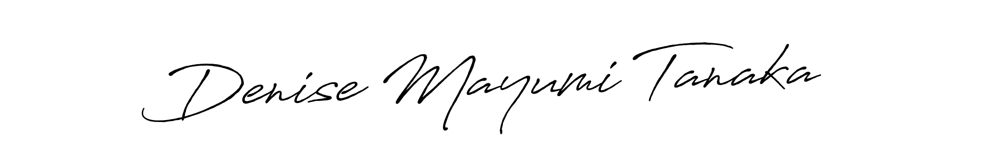 Also You can easily find your signature by using the search form. We will create Denise Mayumi Tanaka name handwritten signature images for you free of cost using Antro_Vectra_Bolder sign style. Denise Mayumi Tanaka signature style 7 images and pictures png