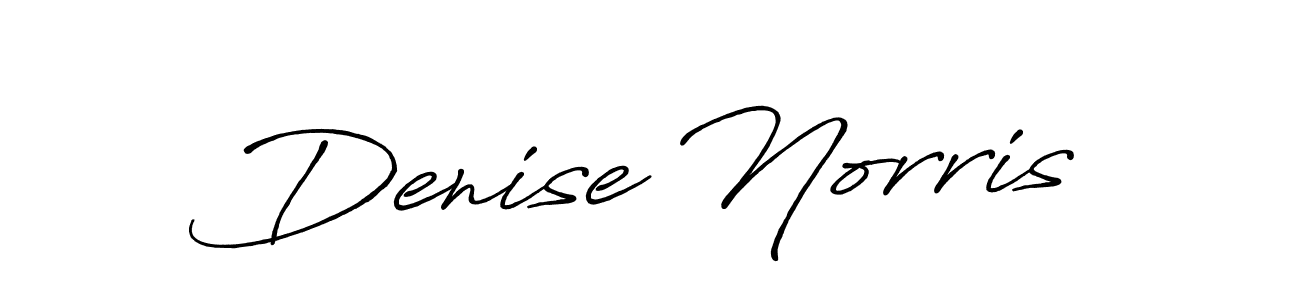 Antro_Vectra_Bolder is a professional signature style that is perfect for those who want to add a touch of class to their signature. It is also a great choice for those who want to make their signature more unique. Get Denise Norris name to fancy signature for free. Denise Norris signature style 7 images and pictures png