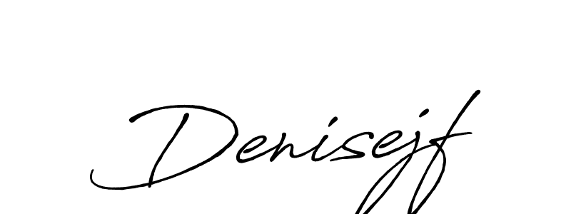 It looks lik you need a new signature style for name Denisejf. Design unique handwritten (Antro_Vectra_Bolder) signature with our free signature maker in just a few clicks. Denisejf signature style 7 images and pictures png