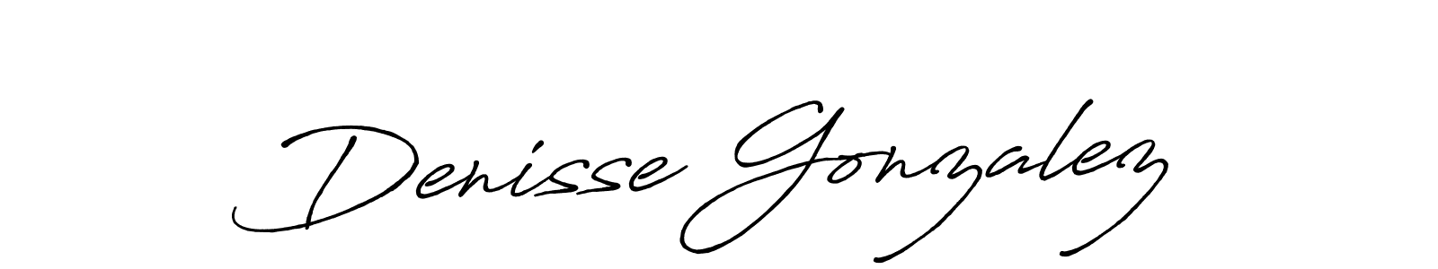 You should practise on your own different ways (Antro_Vectra_Bolder) to write your name (Denisse Gonzalez) in signature. don't let someone else do it for you. Denisse Gonzalez signature style 7 images and pictures png