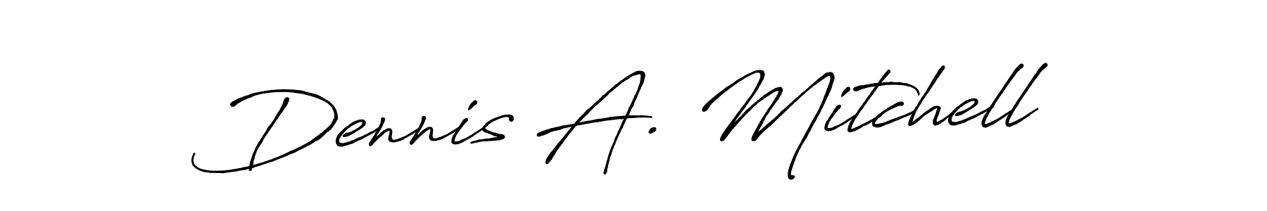 See photos of Dennis A. Mitchell official signature by Spectra . Check more albums & portfolios. Read reviews & check more about Antro_Vectra_Bolder font. Dennis A. Mitchell signature style 7 images and pictures png