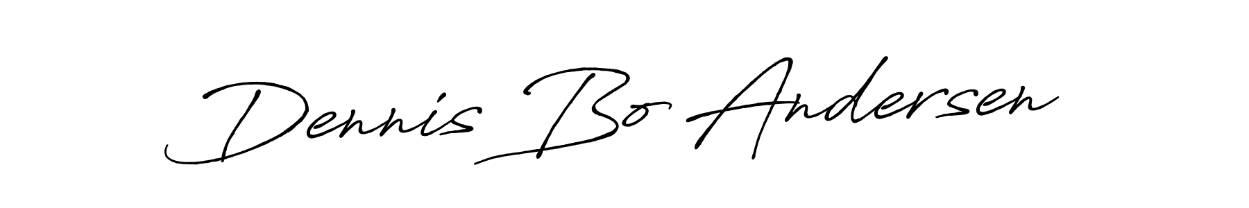 Use a signature maker to create a handwritten signature online. With this signature software, you can design (Antro_Vectra_Bolder) your own signature for name Dennis Bo Andersen. Dennis Bo Andersen signature style 7 images and pictures png