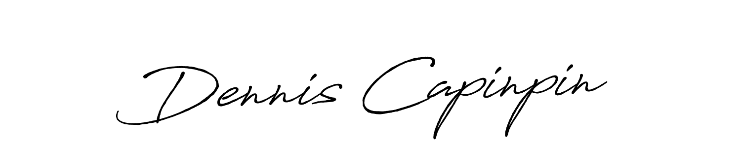 How to Draw Dennis Capinpin signature style? Antro_Vectra_Bolder is a latest design signature styles for name Dennis Capinpin. Dennis Capinpin signature style 7 images and pictures png