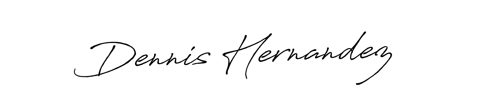 Use a signature maker to create a handwritten signature online. With this signature software, you can design (Antro_Vectra_Bolder) your own signature for name Dennis Hernandez. Dennis Hernandez signature style 7 images and pictures png