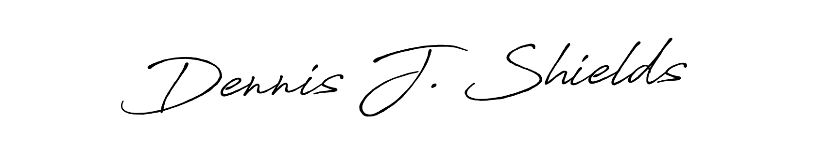 The best way (Antro_Vectra_Bolder) to make a short signature is to pick only two or three words in your name. The name Dennis J. Shields include a total of six letters. For converting this name. Dennis J. Shields signature style 7 images and pictures png