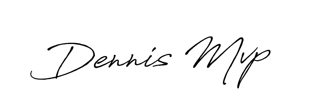 The best way (Antro_Vectra_Bolder) to make a short signature is to pick only two or three words in your name. The name Dennis Mvp include a total of six letters. For converting this name. Dennis Mvp signature style 7 images and pictures png
