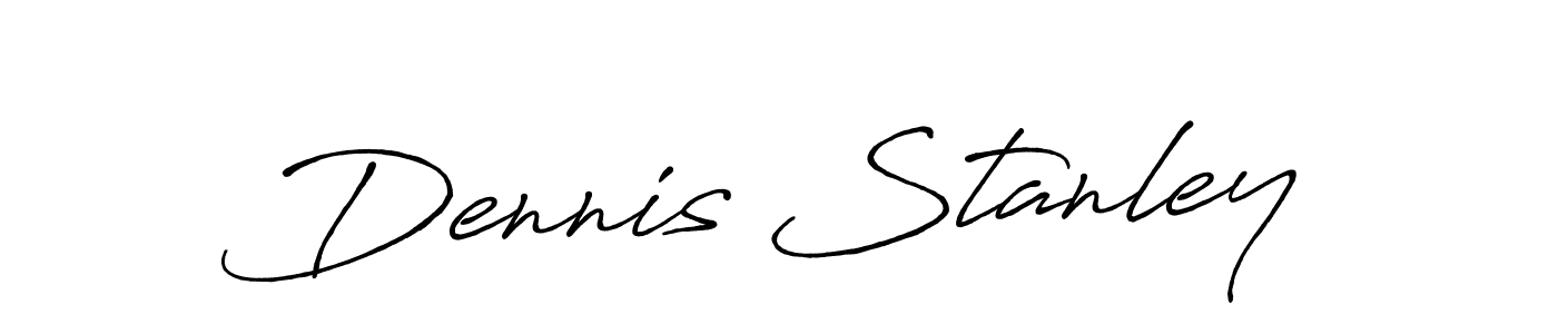 Also You can easily find your signature by using the search form. We will create Dennis Stanley name handwritten signature images for you free of cost using Antro_Vectra_Bolder sign style. Dennis Stanley signature style 7 images and pictures png