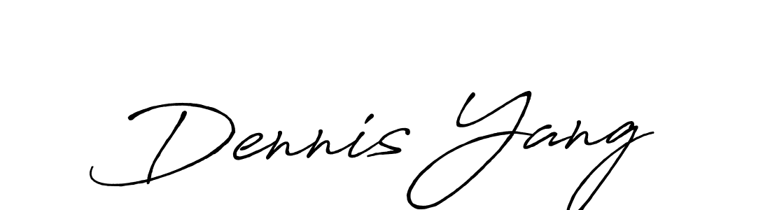 It looks lik you need a new signature style for name Dennis Yang. Design unique handwritten (Antro_Vectra_Bolder) signature with our free signature maker in just a few clicks. Dennis Yang signature style 7 images and pictures png