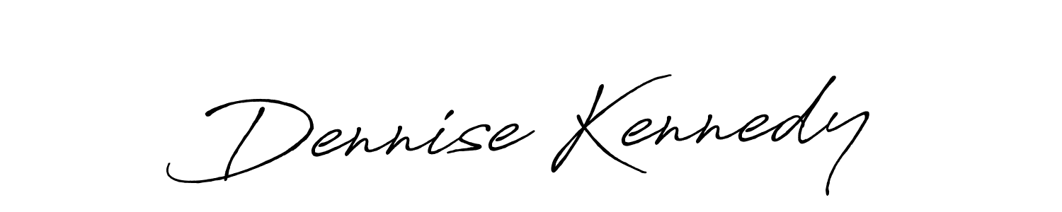 Similarly Antro_Vectra_Bolder is the best handwritten signature design. Signature creator online .You can use it as an online autograph creator for name Dennise Kennedy. Dennise Kennedy signature style 7 images and pictures png