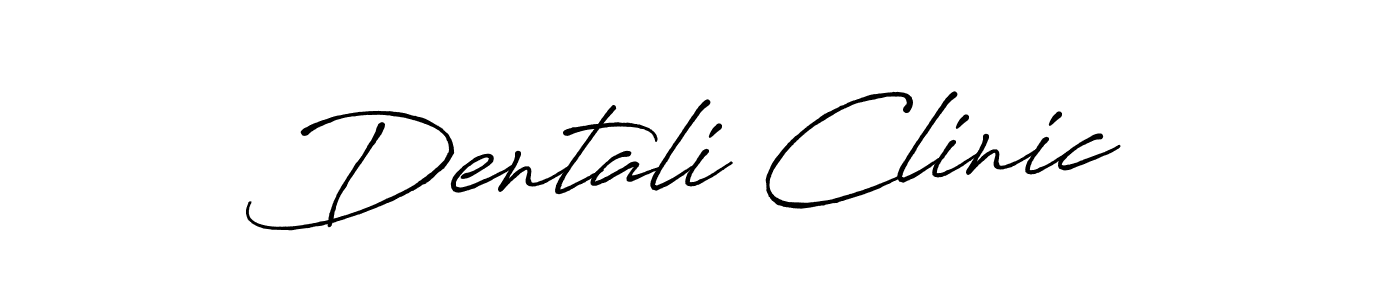 Similarly Antro_Vectra_Bolder is the best handwritten signature design. Signature creator online .You can use it as an online autograph creator for name Dentali Clinic. Dentali Clinic signature style 7 images and pictures png